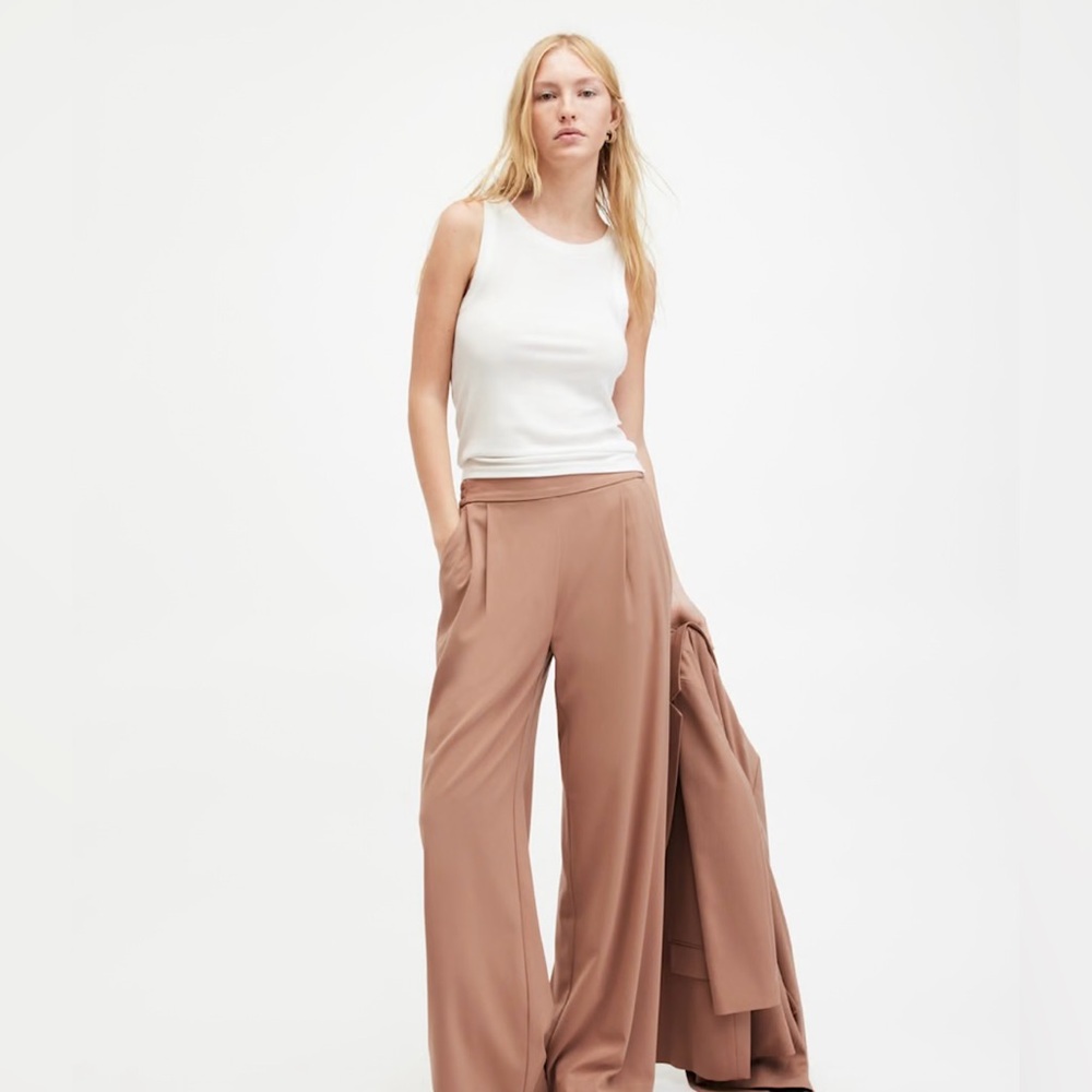 Aleida Lightweight Wide Leg Pants